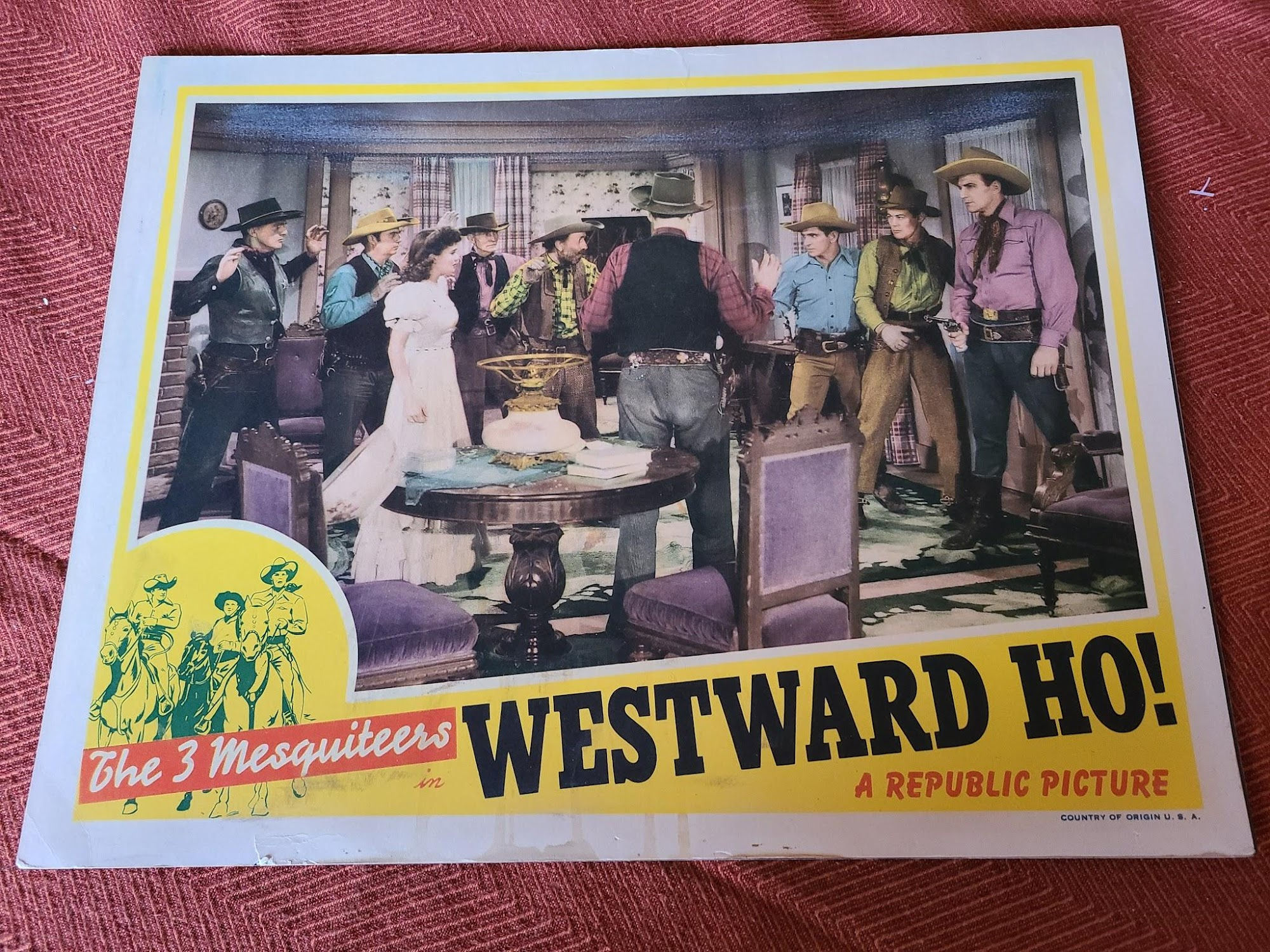 Westward Ho 1942 Western Lobby Cards