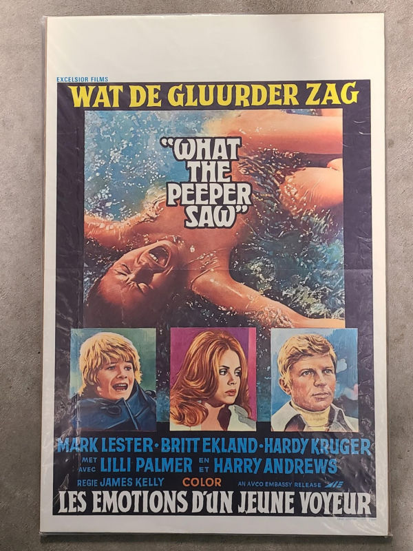 What The Peeper Saw 1972 Belgium