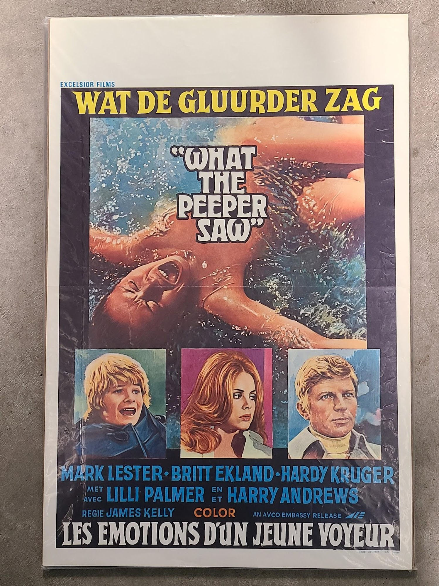 What The Peeper Saw 1972 Belgium