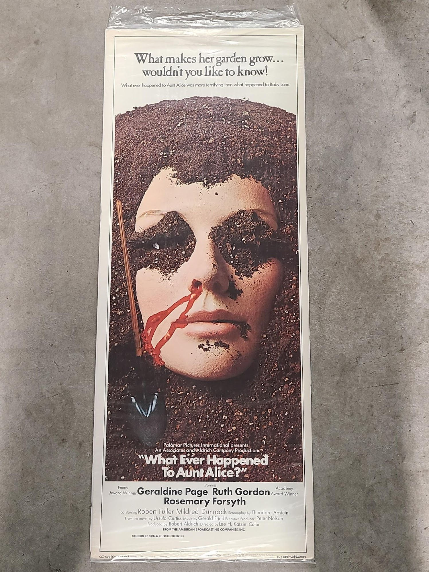 Whatever Happened To Aunt Alice 1969 Inserts