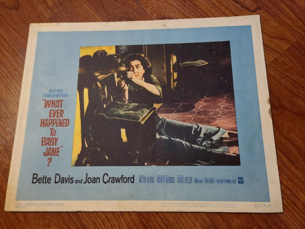 Whatever Happened To Baby Jane 1962 General Lobby Cards