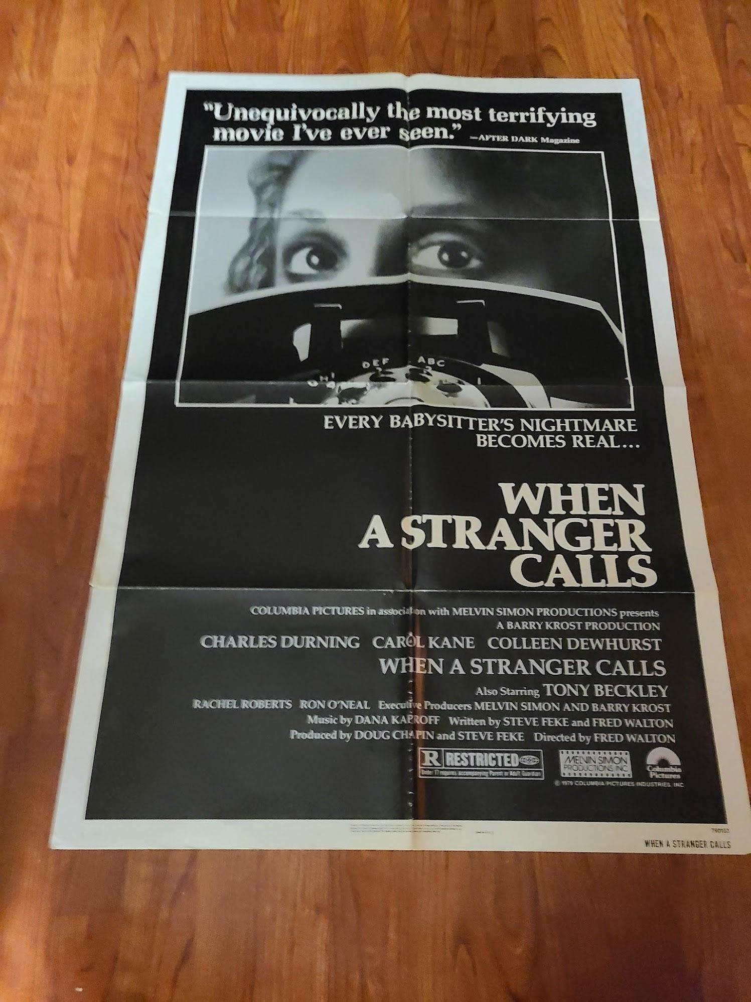 When A Stranger Calls 1979 1 Sheets/US