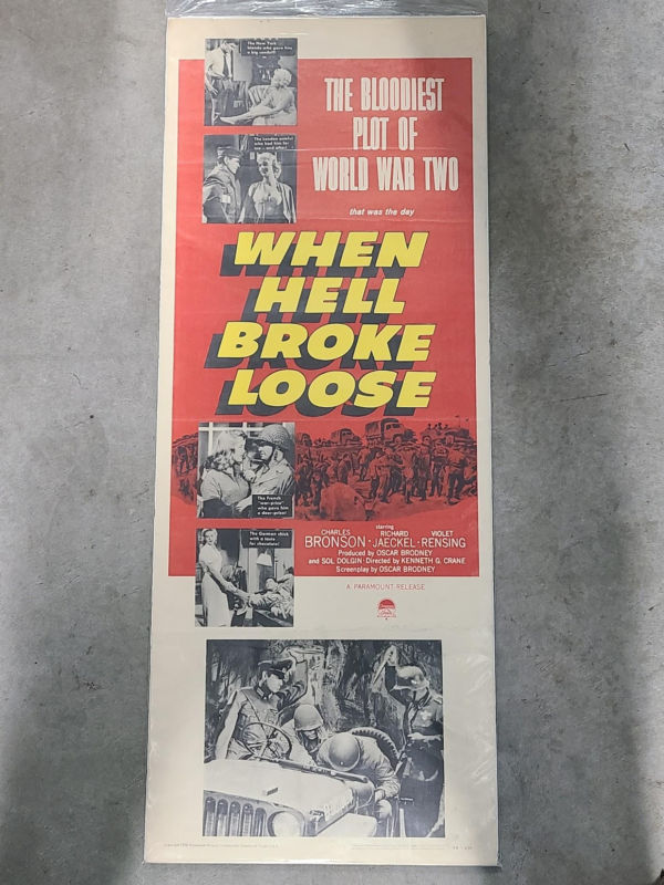 When Hell Broke Loose 1958 Inserts