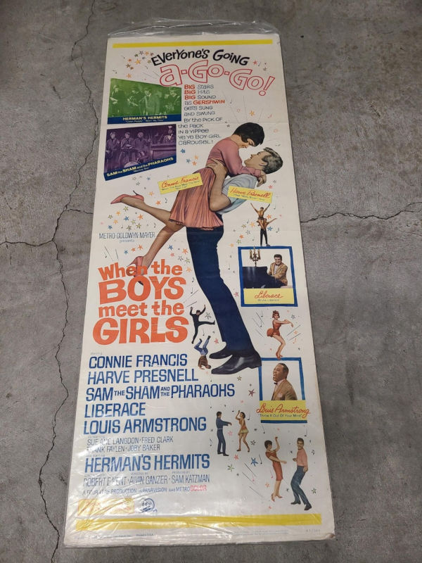 When The Boys Meet The Girls 1965 Inserts