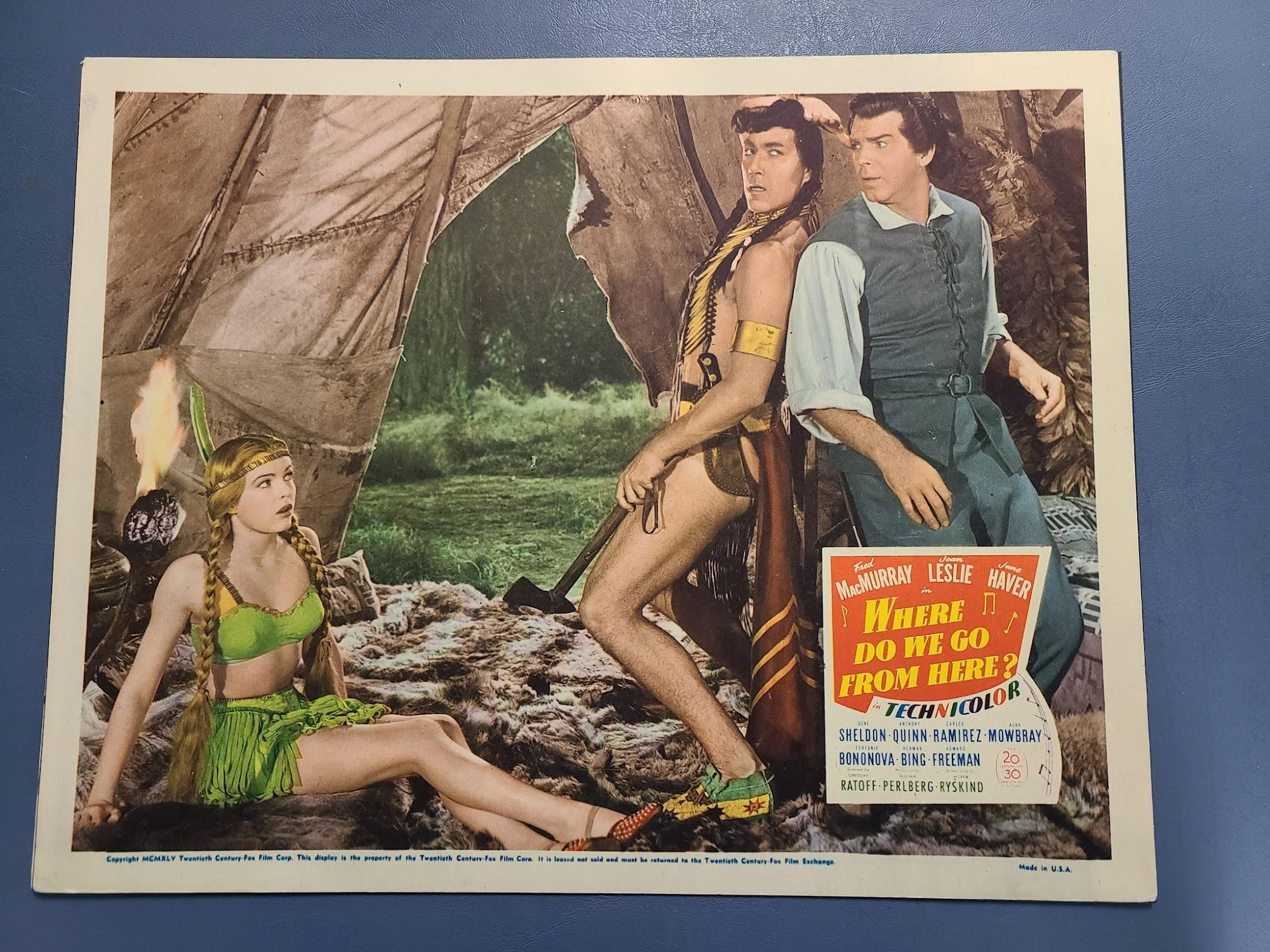 Where Do We Go From Here? 1945 General Lobby Cards