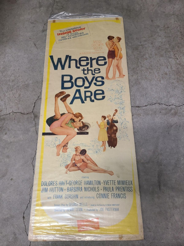 Where the Boys Are 1960 Inserts