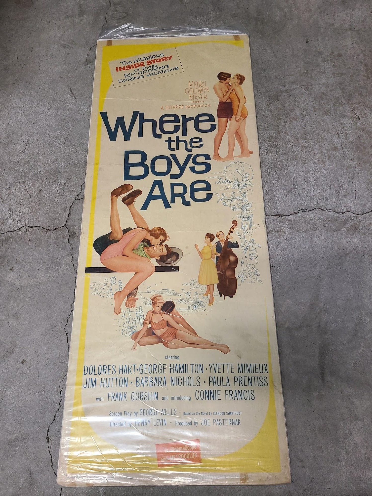 Where the Boys Are 1960 Inserts