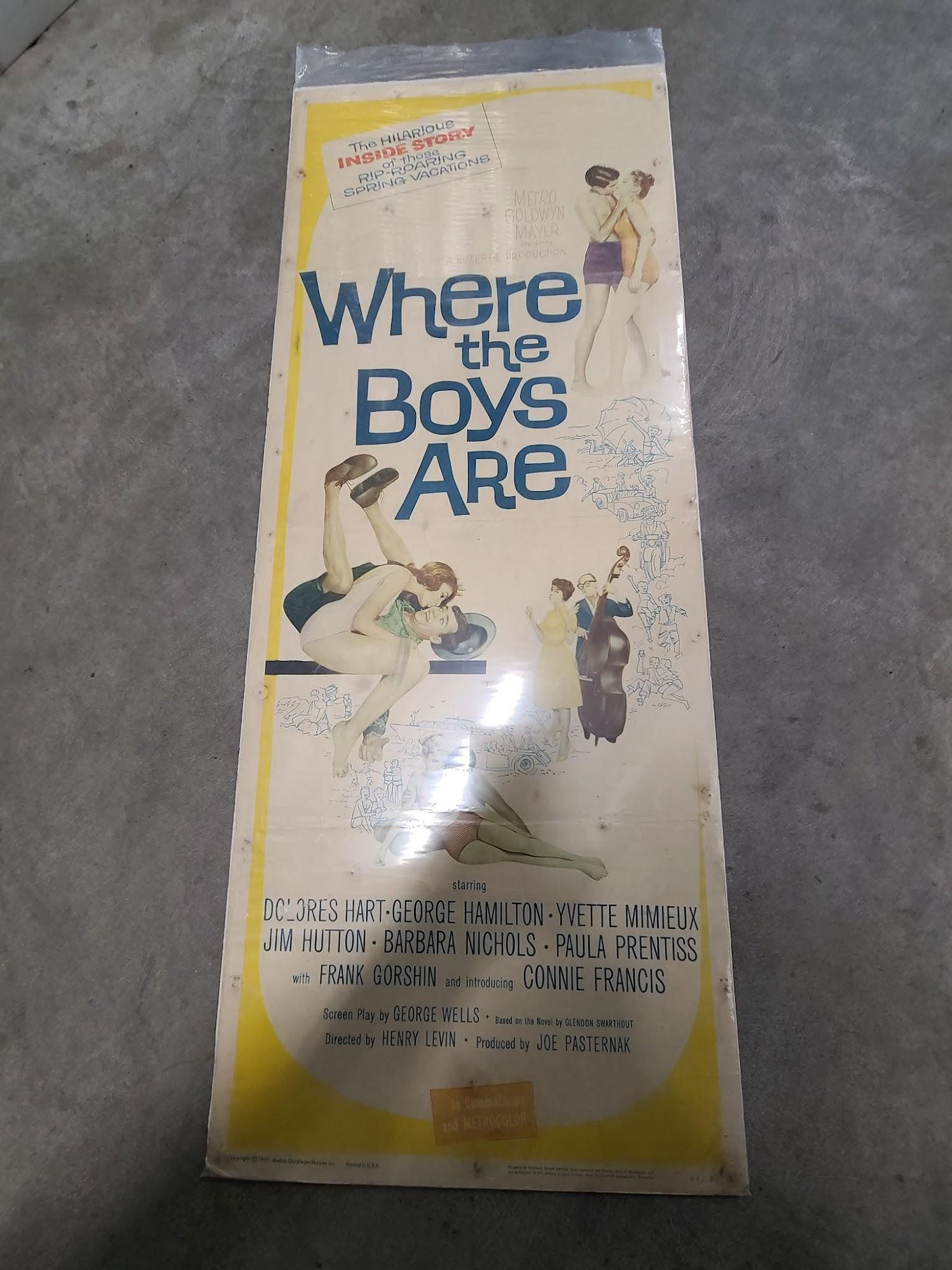 Where The Boys Are 1960 Inserts