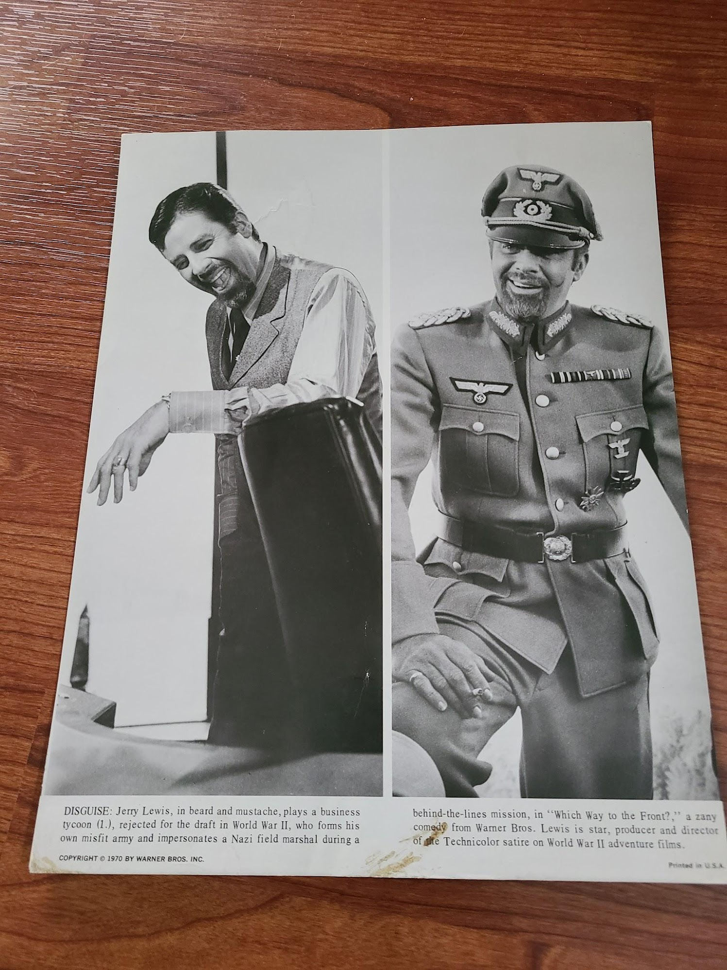 Which Way To The Front? 1970 General Lobby Cards