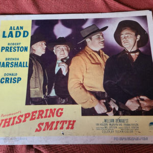 Whispering Smith 1948 Western Lobby Cards