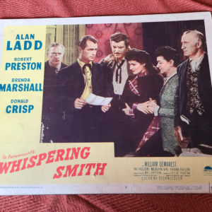 Whispering Smith 1948 Western Lobby Cards