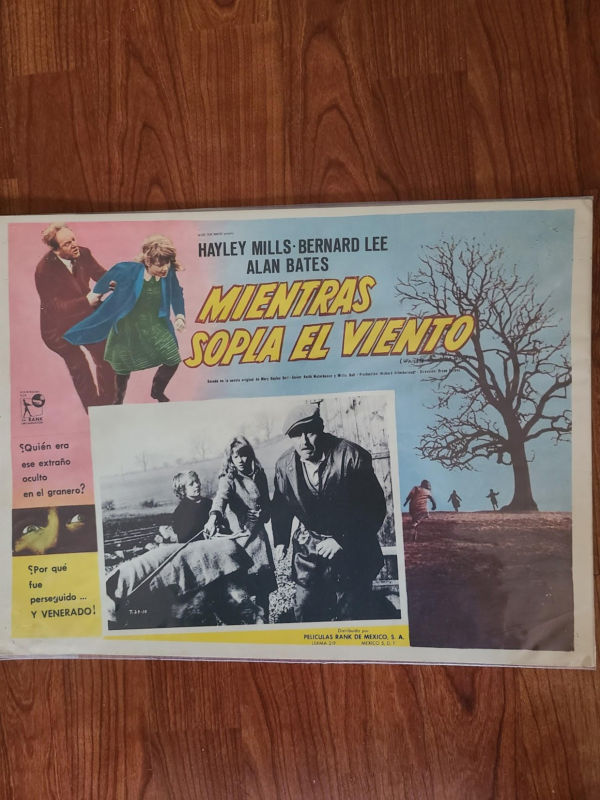 Whistle Down The Wind 1961 Mexican Lobby Cards