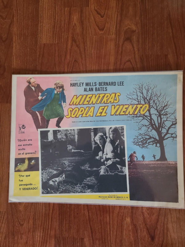 Whistle Down The Wind 1961 Mexican Lobby Cards