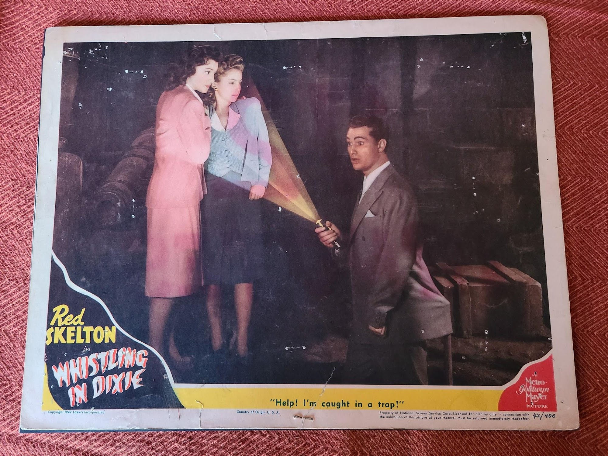Whistling In Dixie 1942 General Lobby Cards