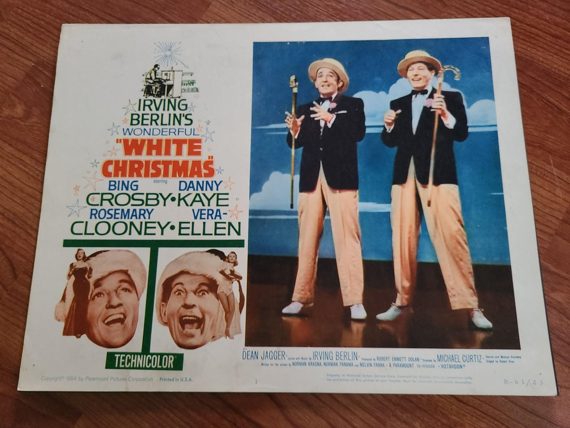 White Christmas 1954 General Lobby Cards