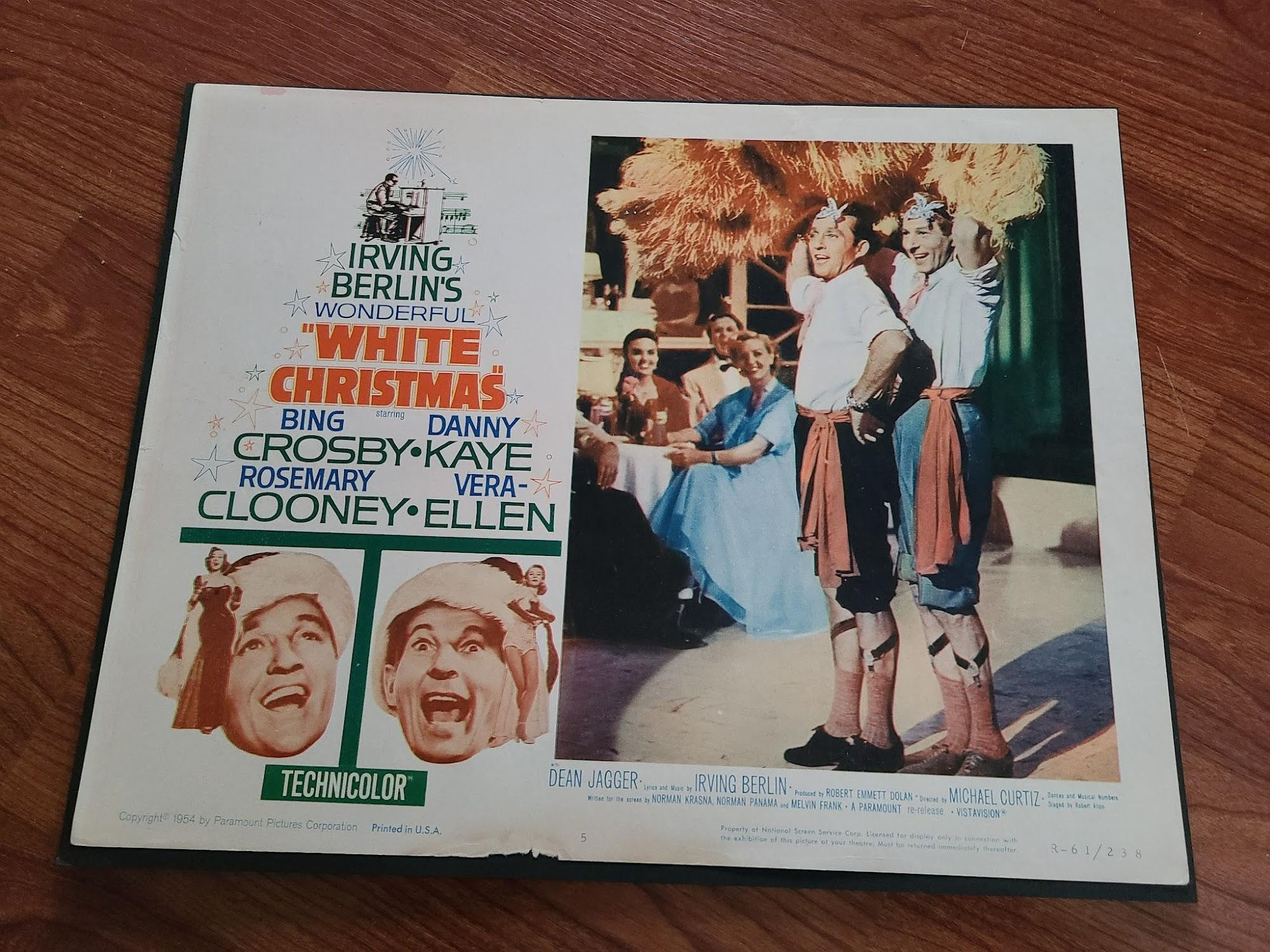 White Christmas 1954 General Lobby Cards