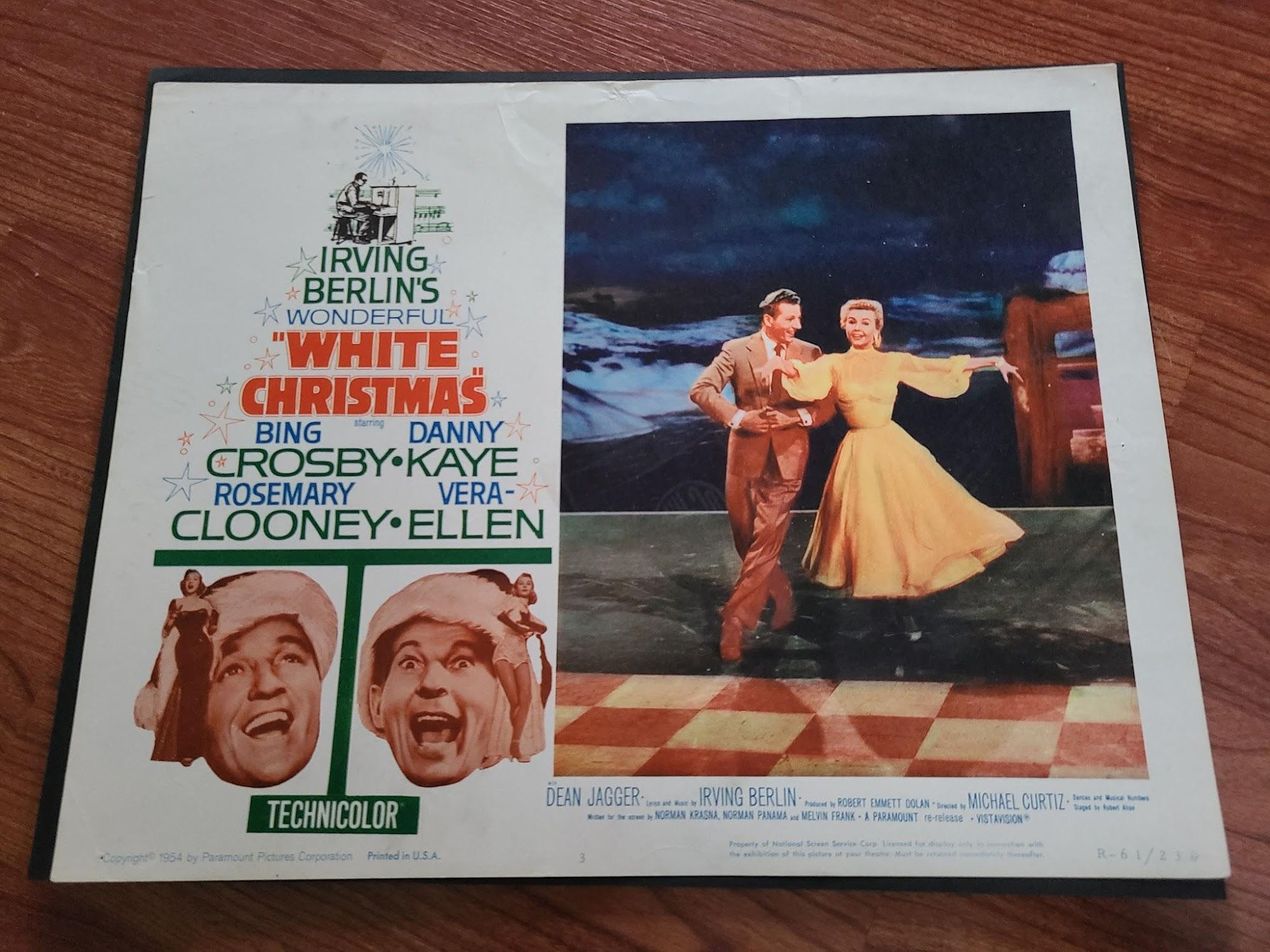 White Christmas 1954 General Lobby Cards