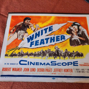 White Feather 1955 Western Lobby Cards