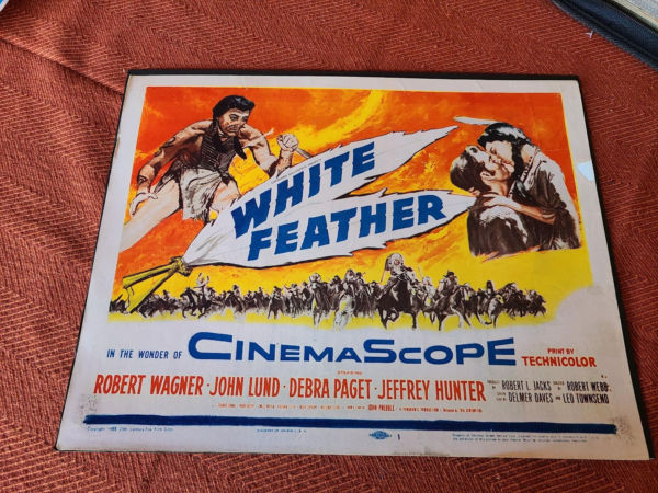 White Feather 1955 Western Lobby Cards