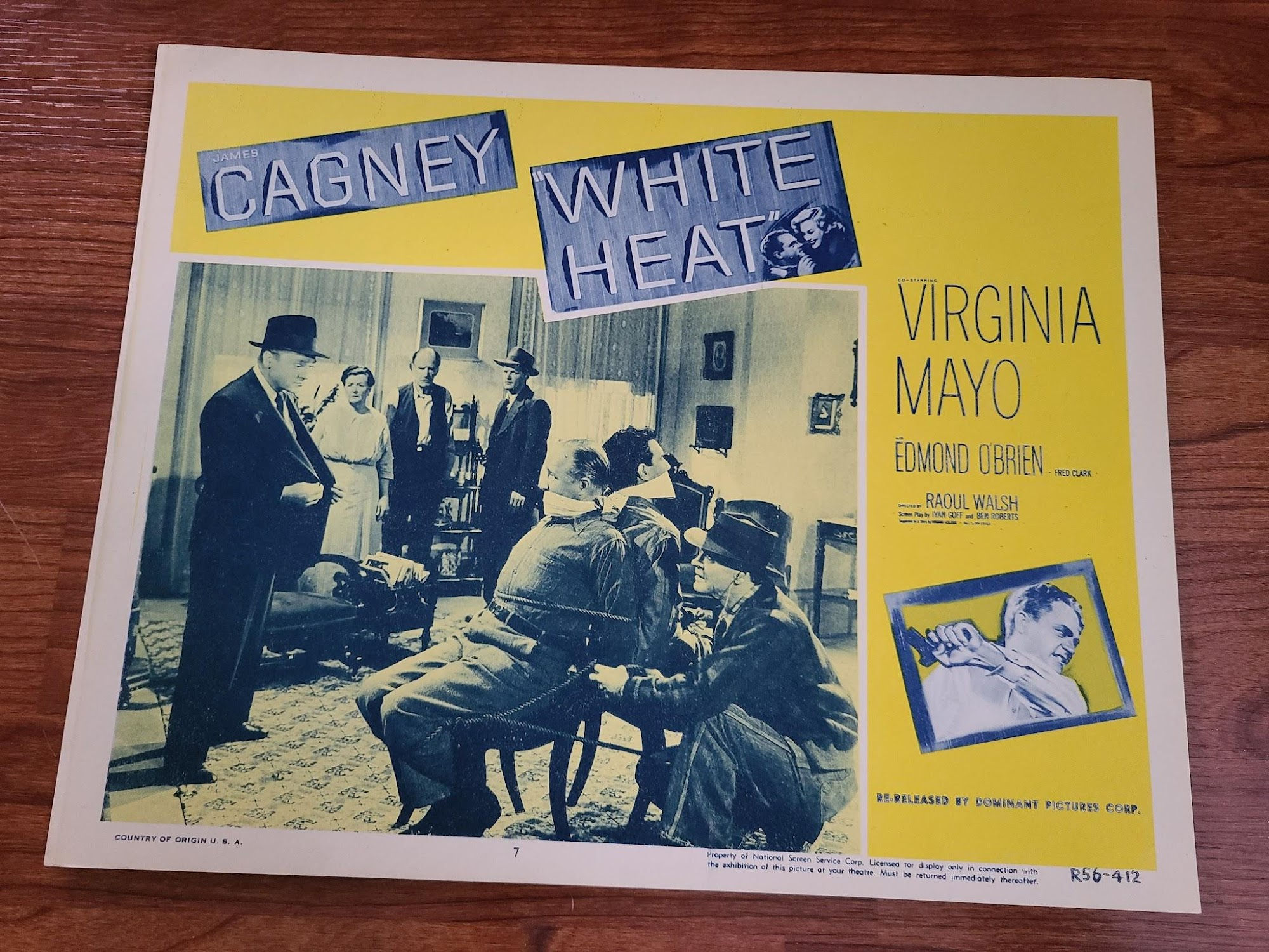 White Heat 1949 General Lobby Cards