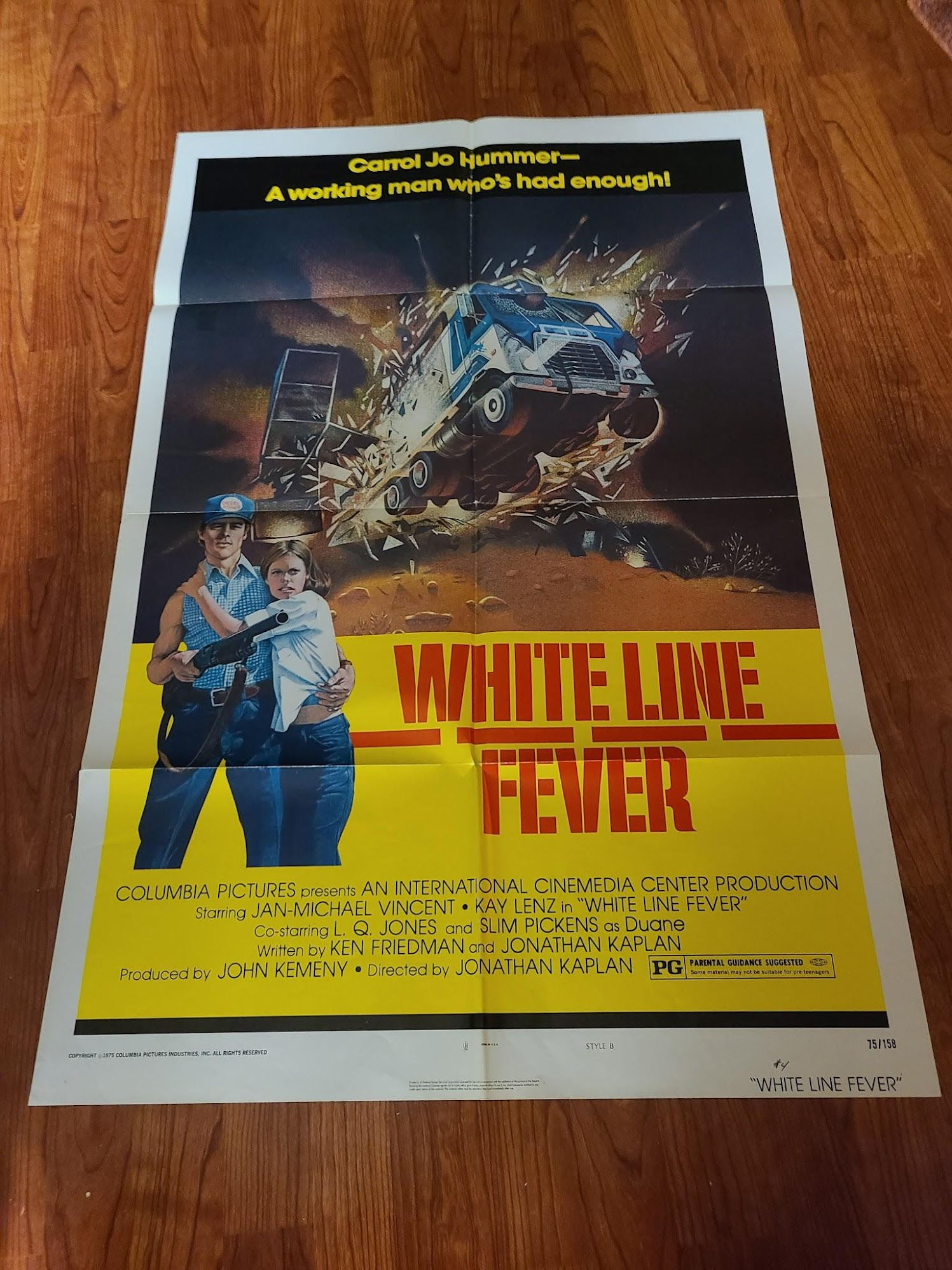 White Line Fever 1975 1 Sheets/US