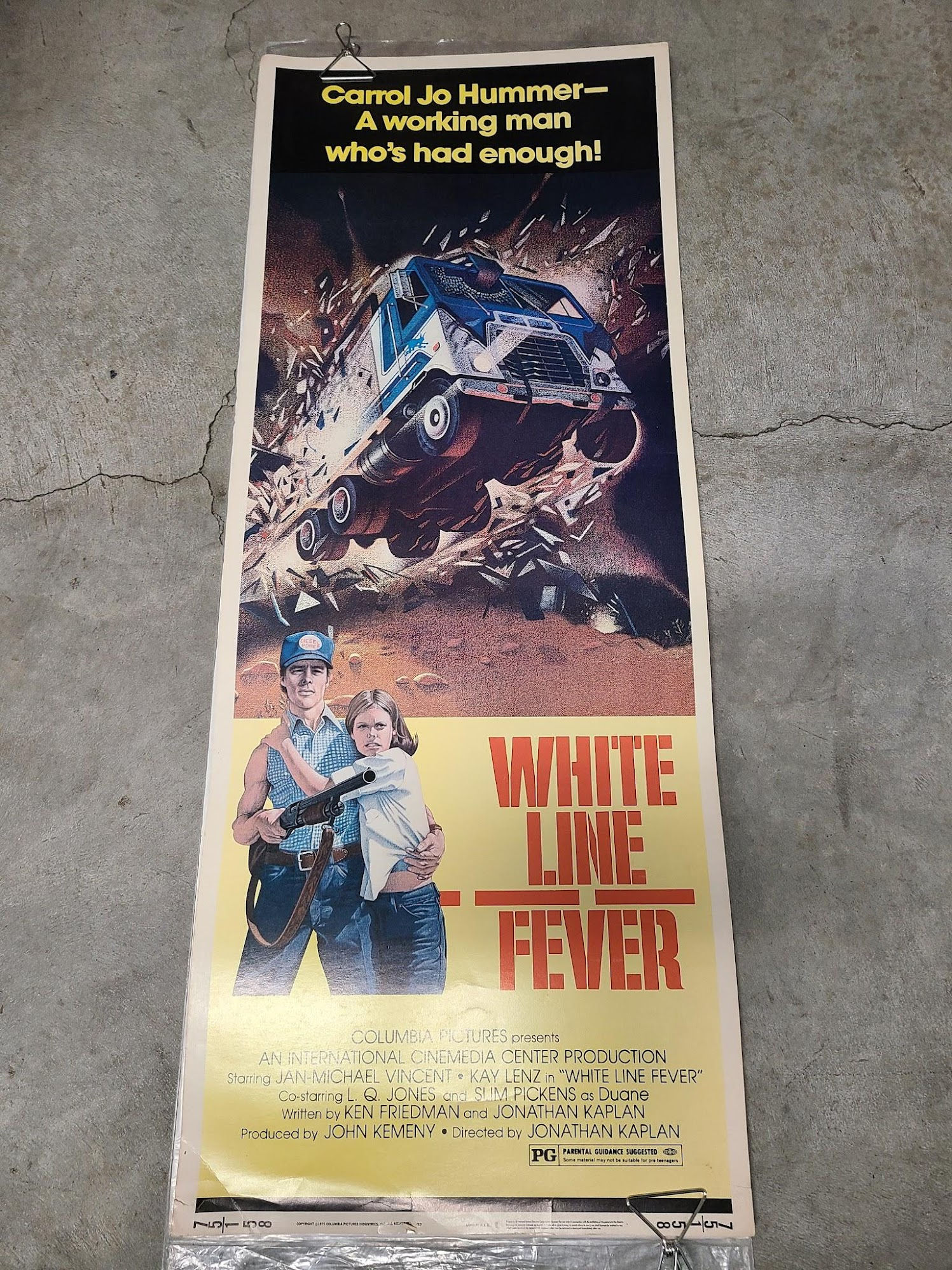 White Line Fever 1975 Inserts