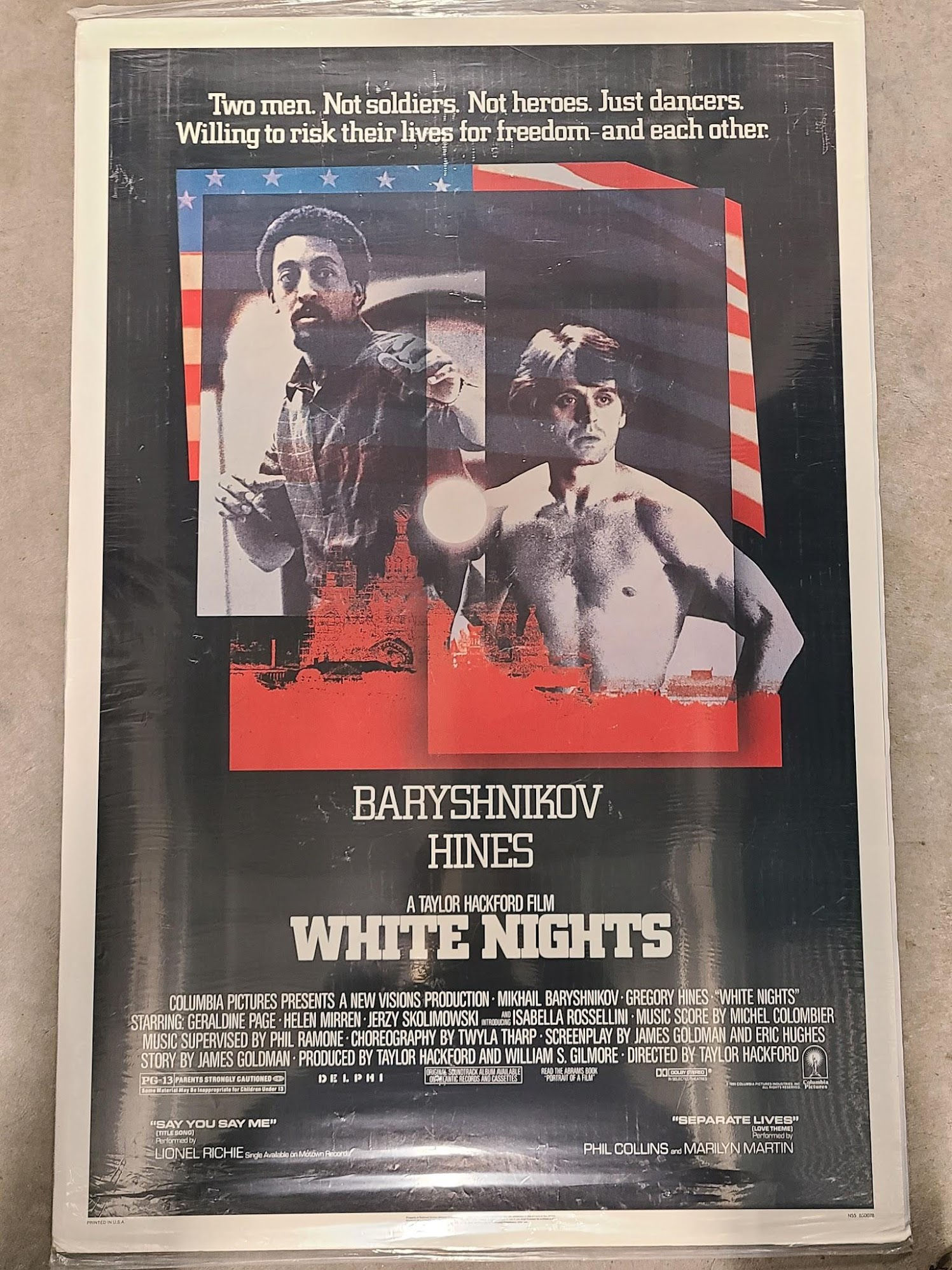 White Nights 1985 1 Sheets/US