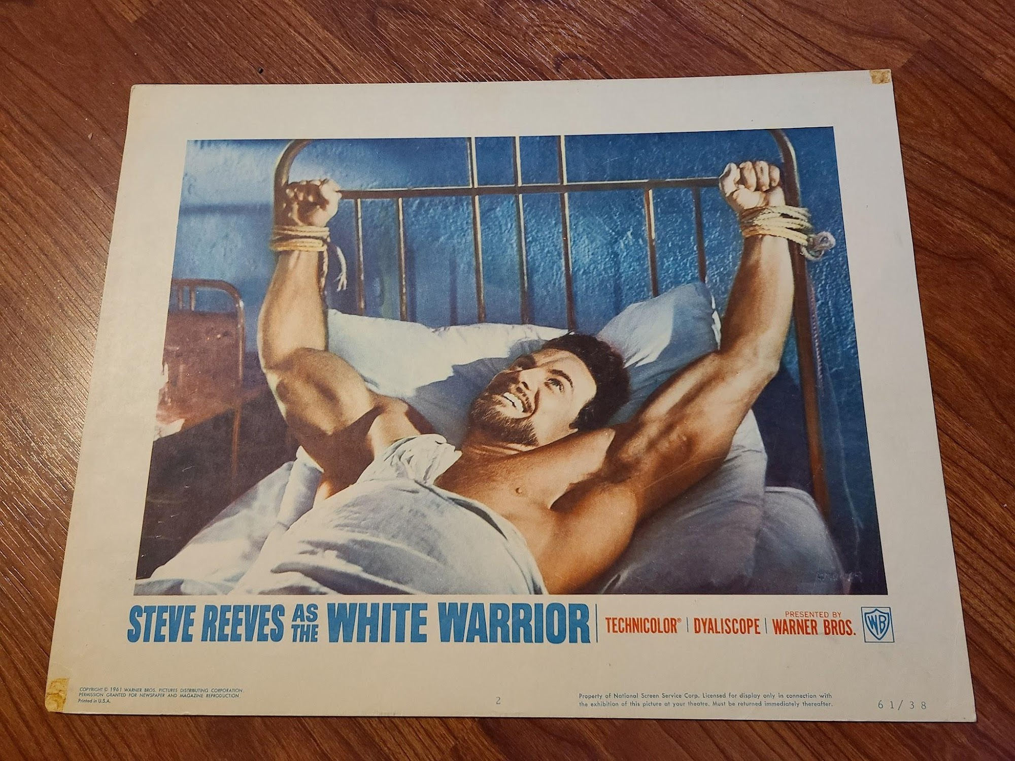 White Warrior 1961 General Lobby Cards