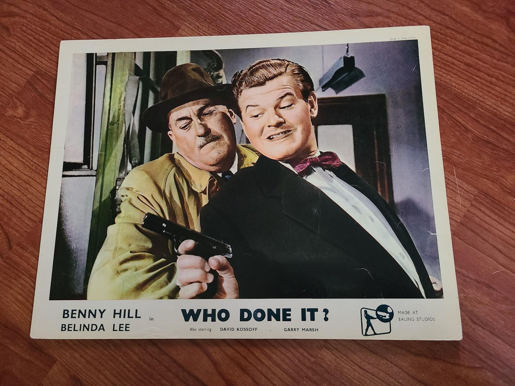 Who Done It 1956 General Lobby Cards