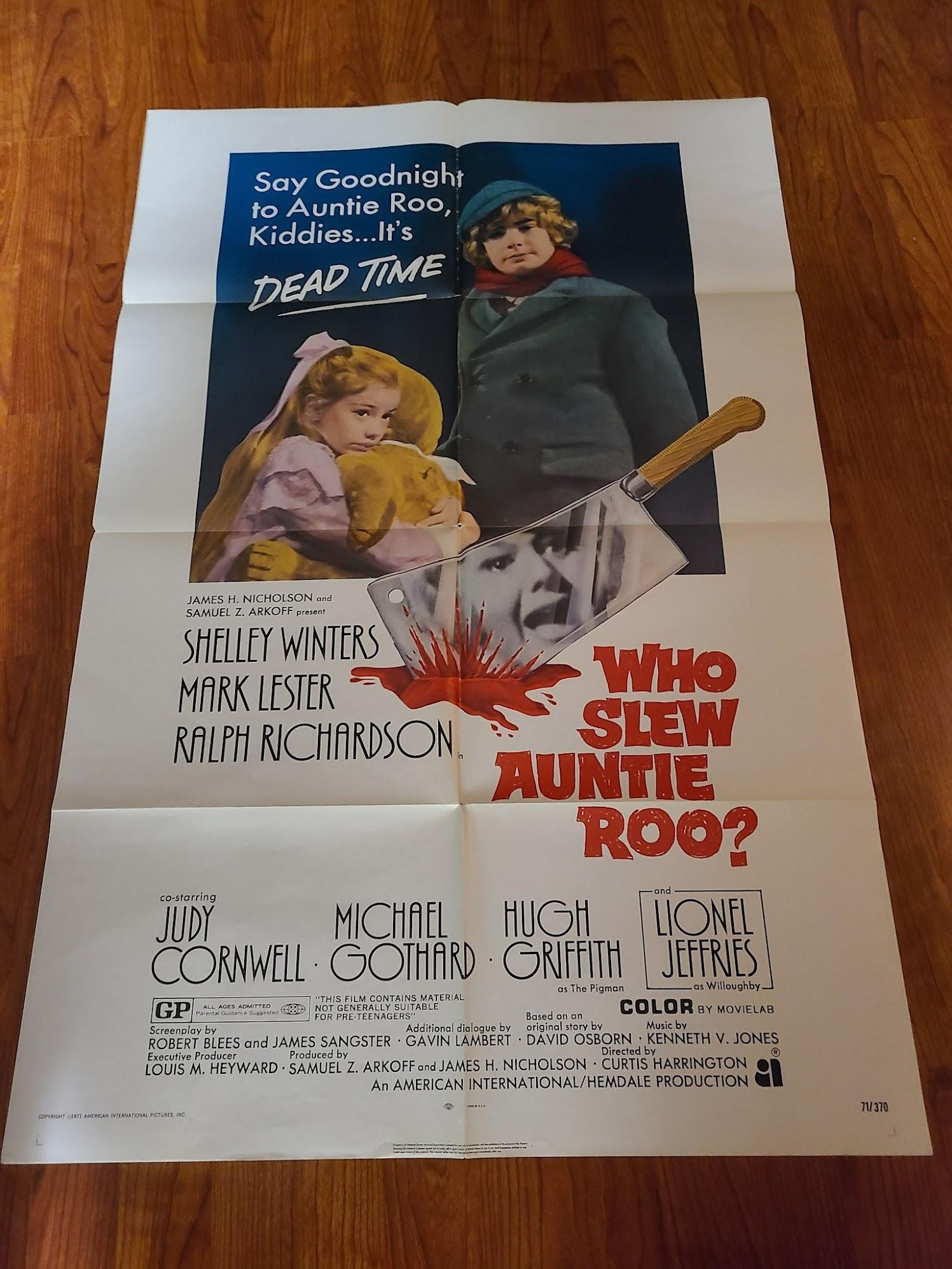 Who Slew Auntie Roo 1971 1 Sheets/US