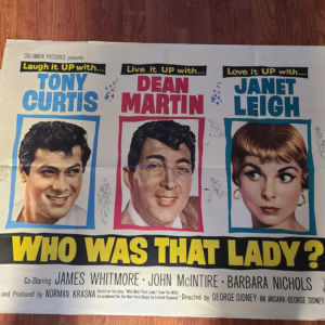 Who Was That Lady 1960 UK/US 30x40