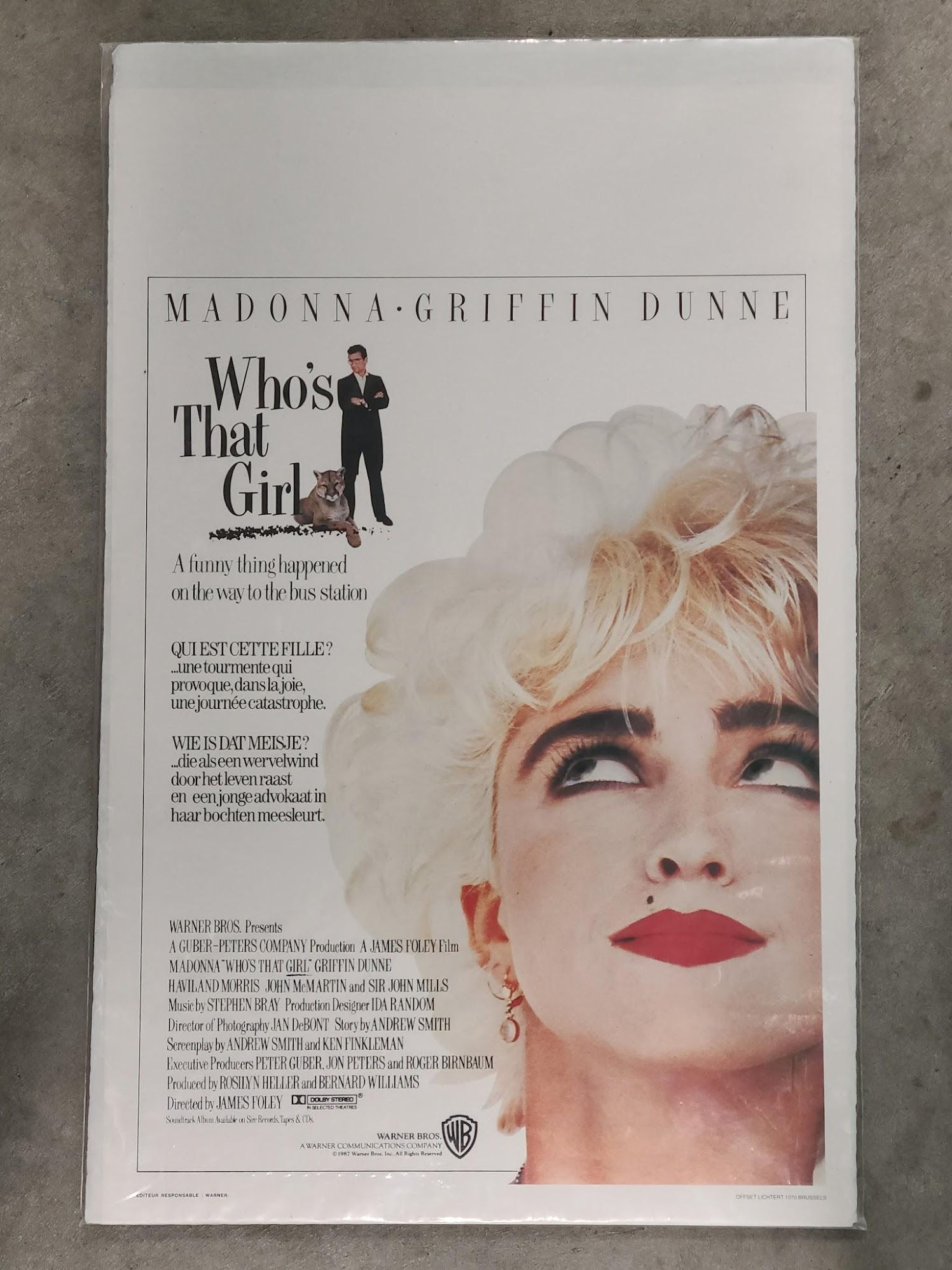Who's That Girl? 1987 Belgium
