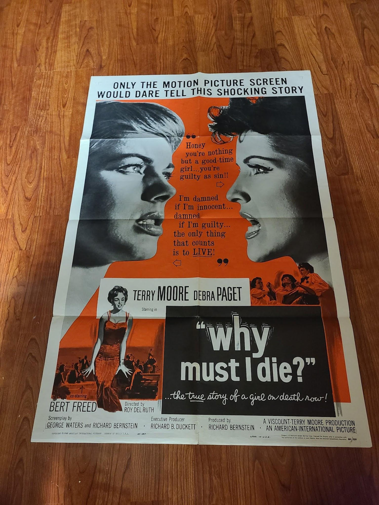 Why Must I Die 1960 1 Sheets/US