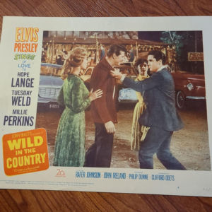Wild In The Country 1961 General Lobby Cards