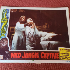 Wild Jungle Captive 1945 Scifi/Horror
