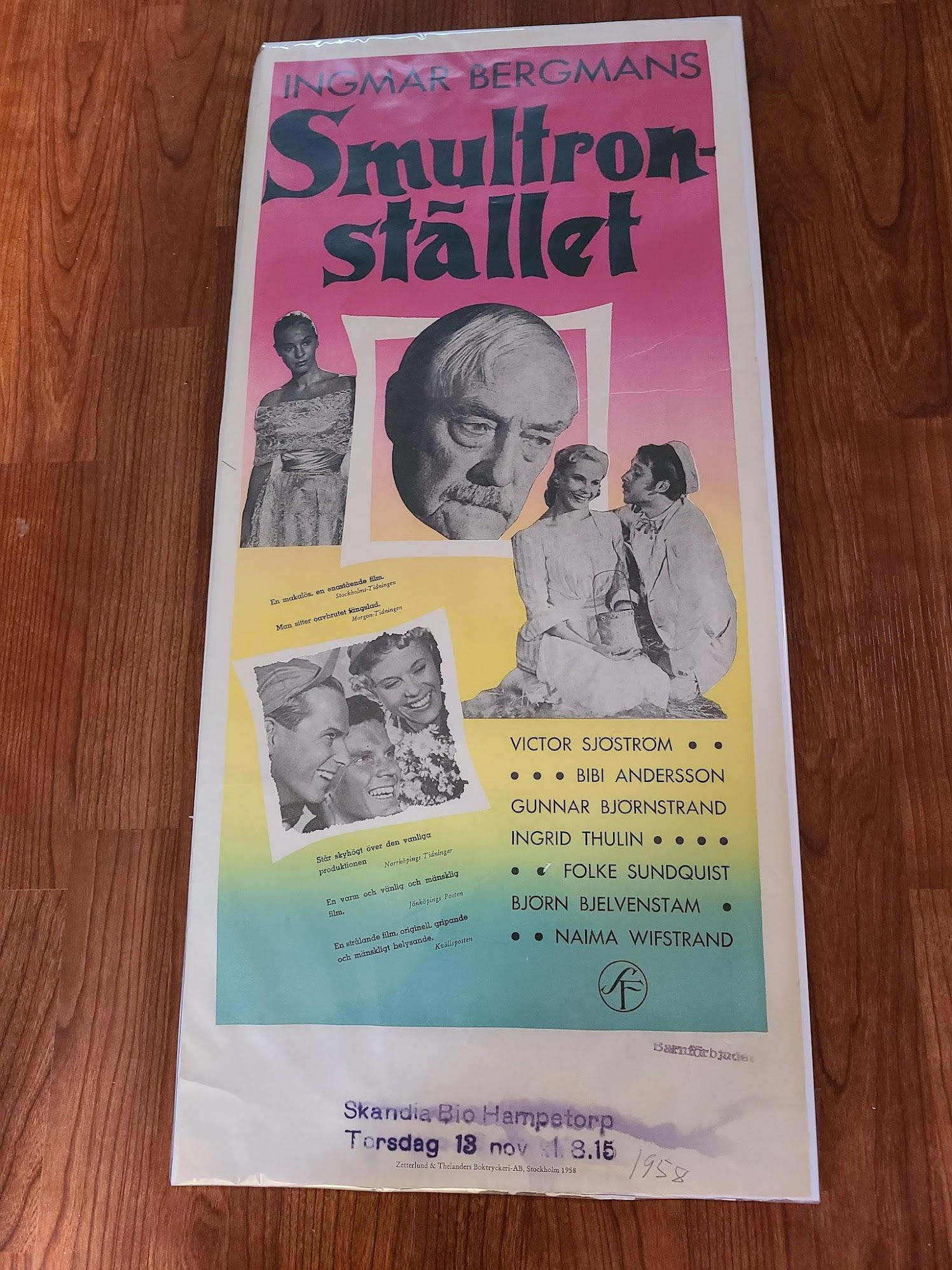 Wild Strawberries 1957 Swedish Slope