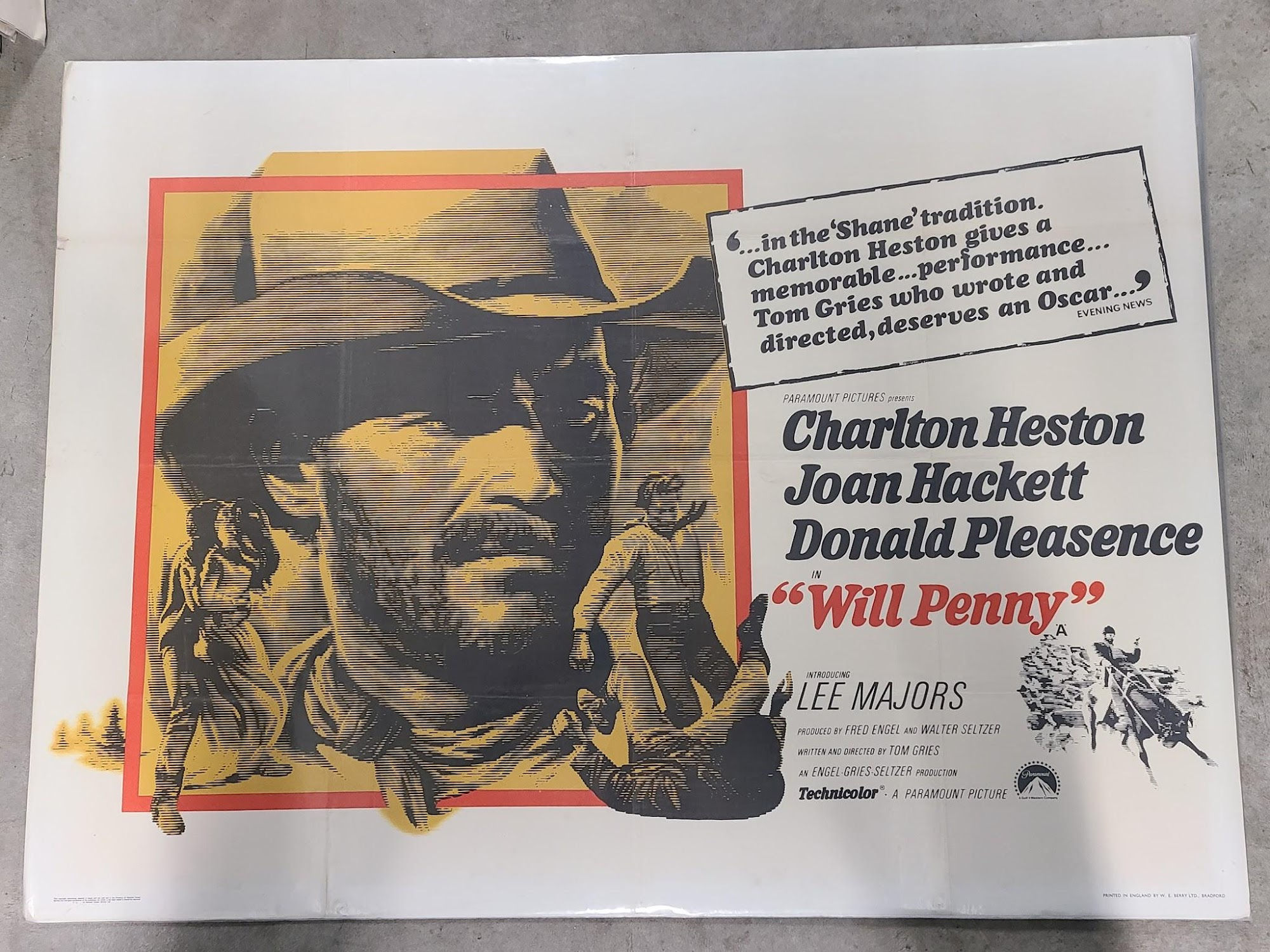 Will Penny 1967 UK/US 30x40