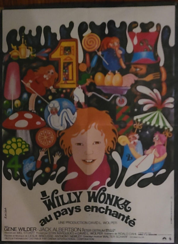Willy Wonka & The Chocolate Factory 1971 French