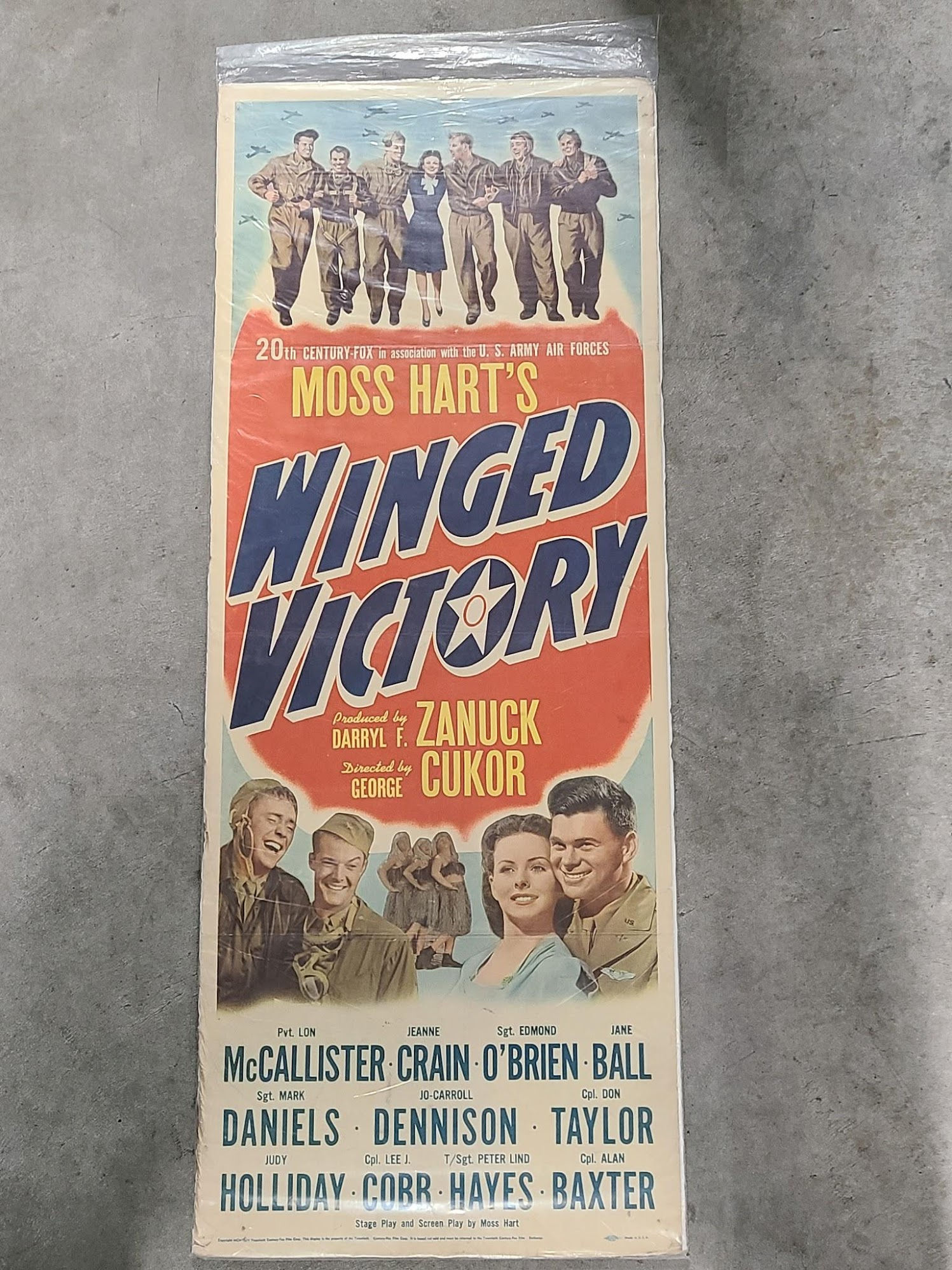 Winged Victory 1944 Inserts