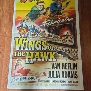 Wings of the Hawk 1953 1 Sheets/US