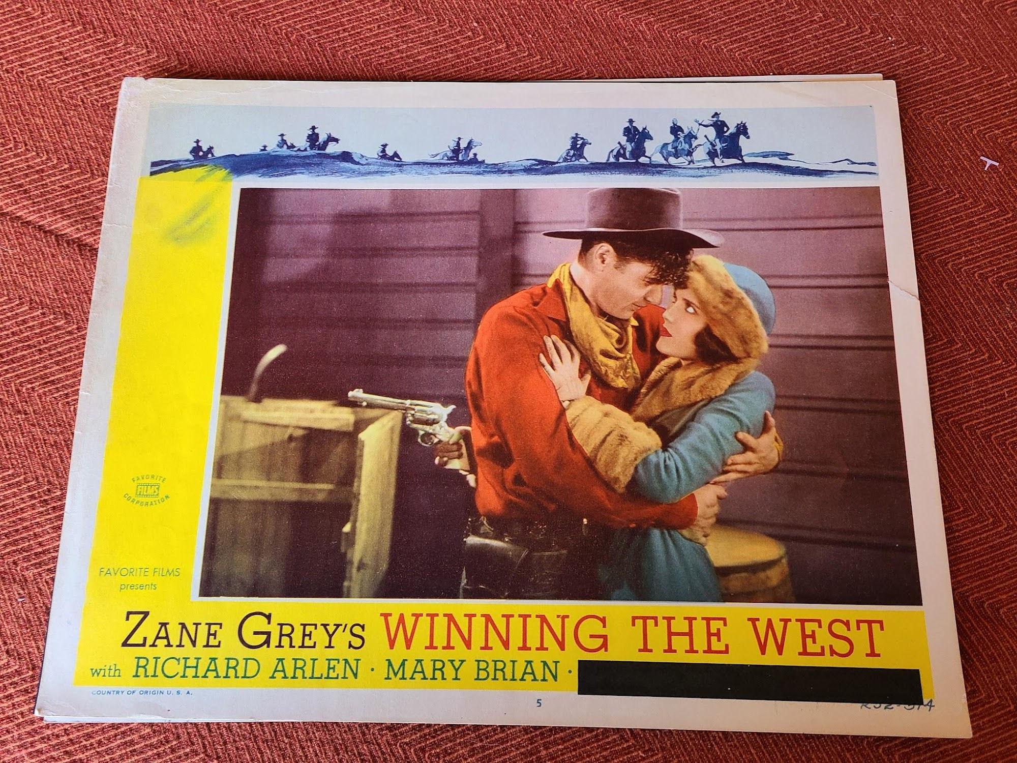 Winning The West 1930 Western Lobby Cards