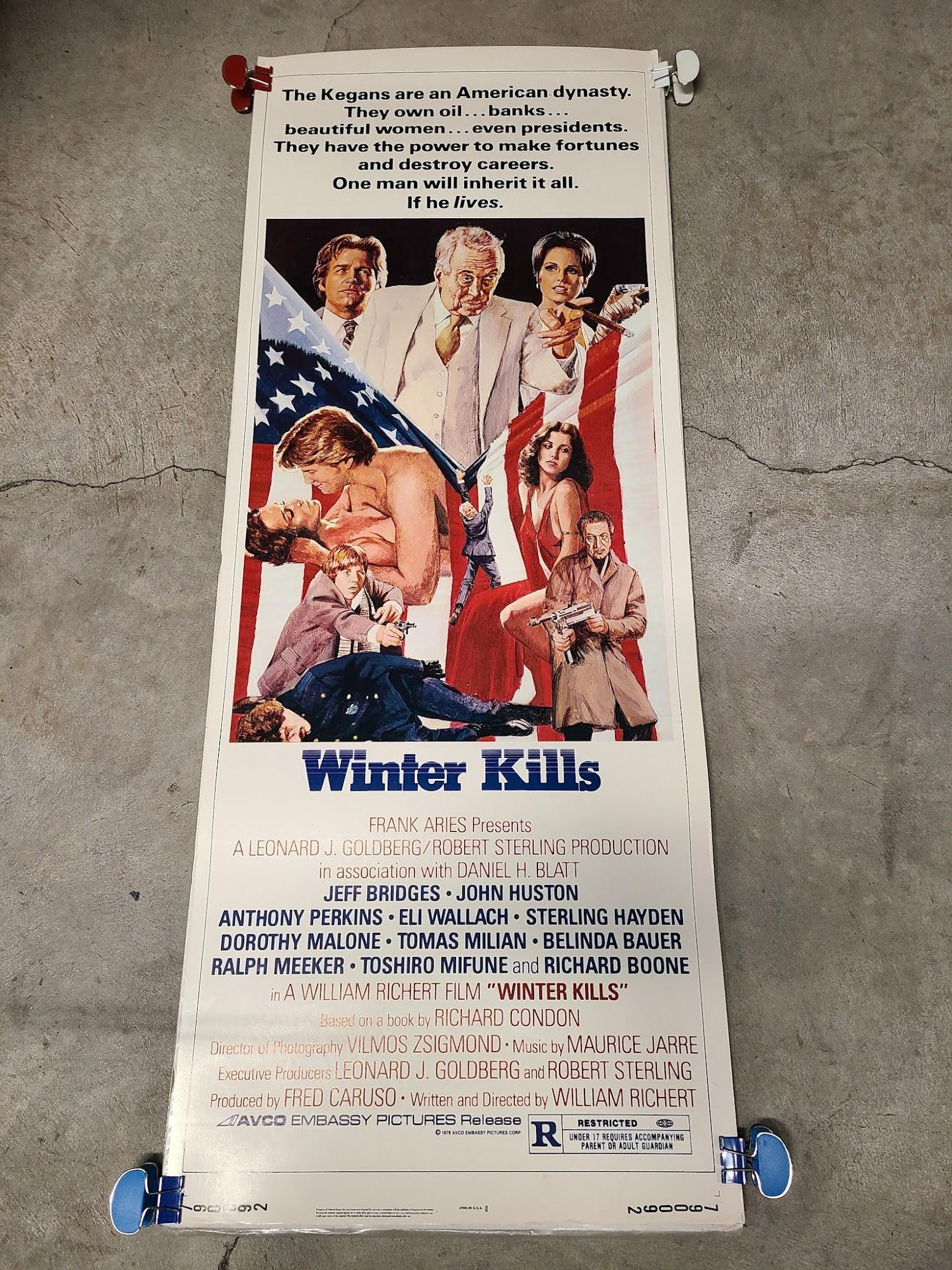 Winter Kills 1979 Inserts