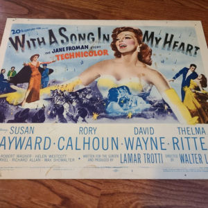 With A Song In My Heart 1952 Title Cards