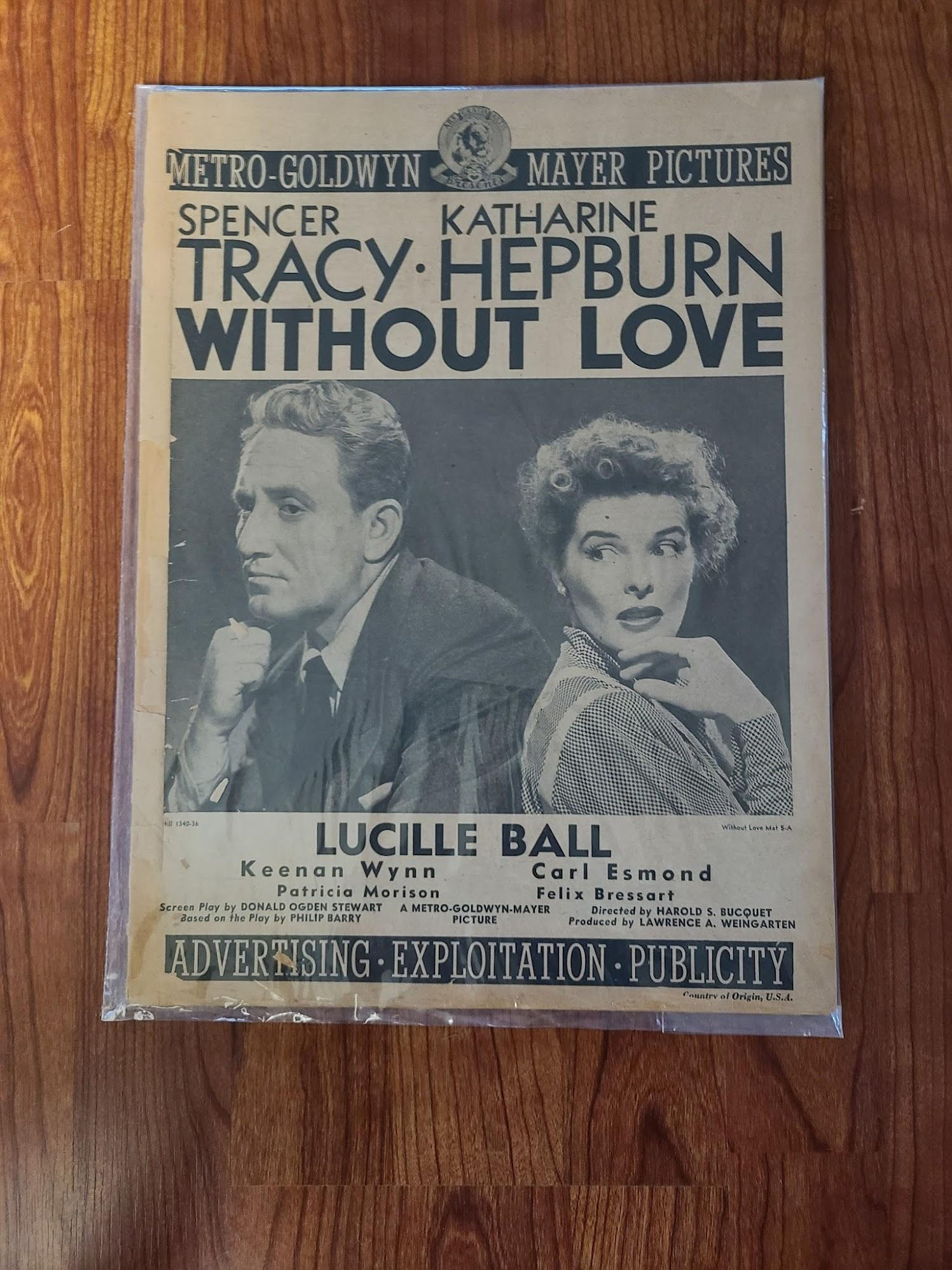 Without Love 1945 Press Books