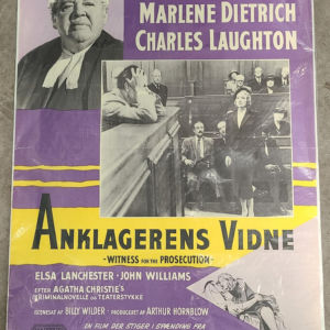 Witness For The Prosecution 1957 Danish