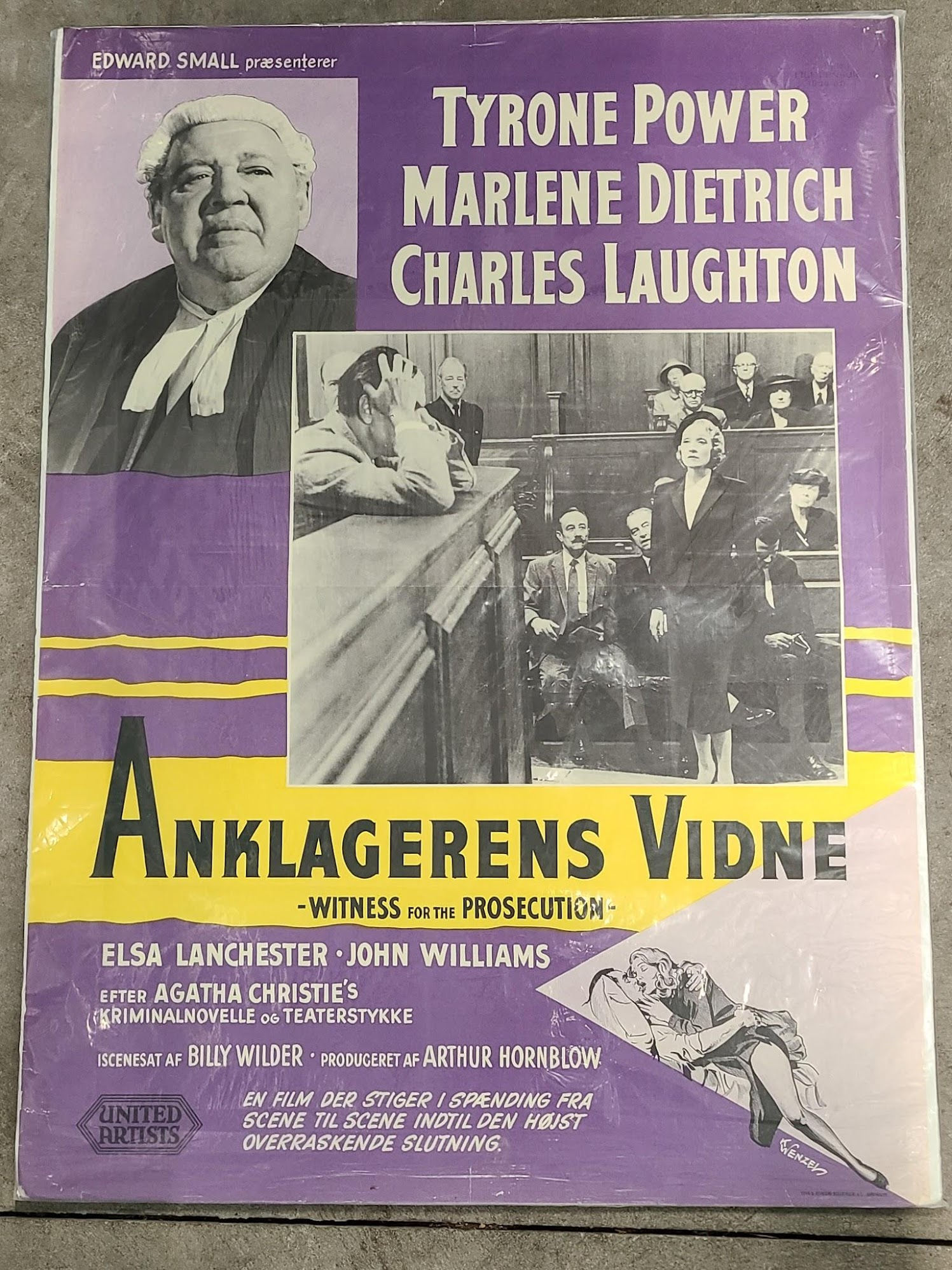 Witness For The Prosecution 1957 Danish