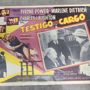Witness For The Prosecution 1957 Mexican Lobby Cards