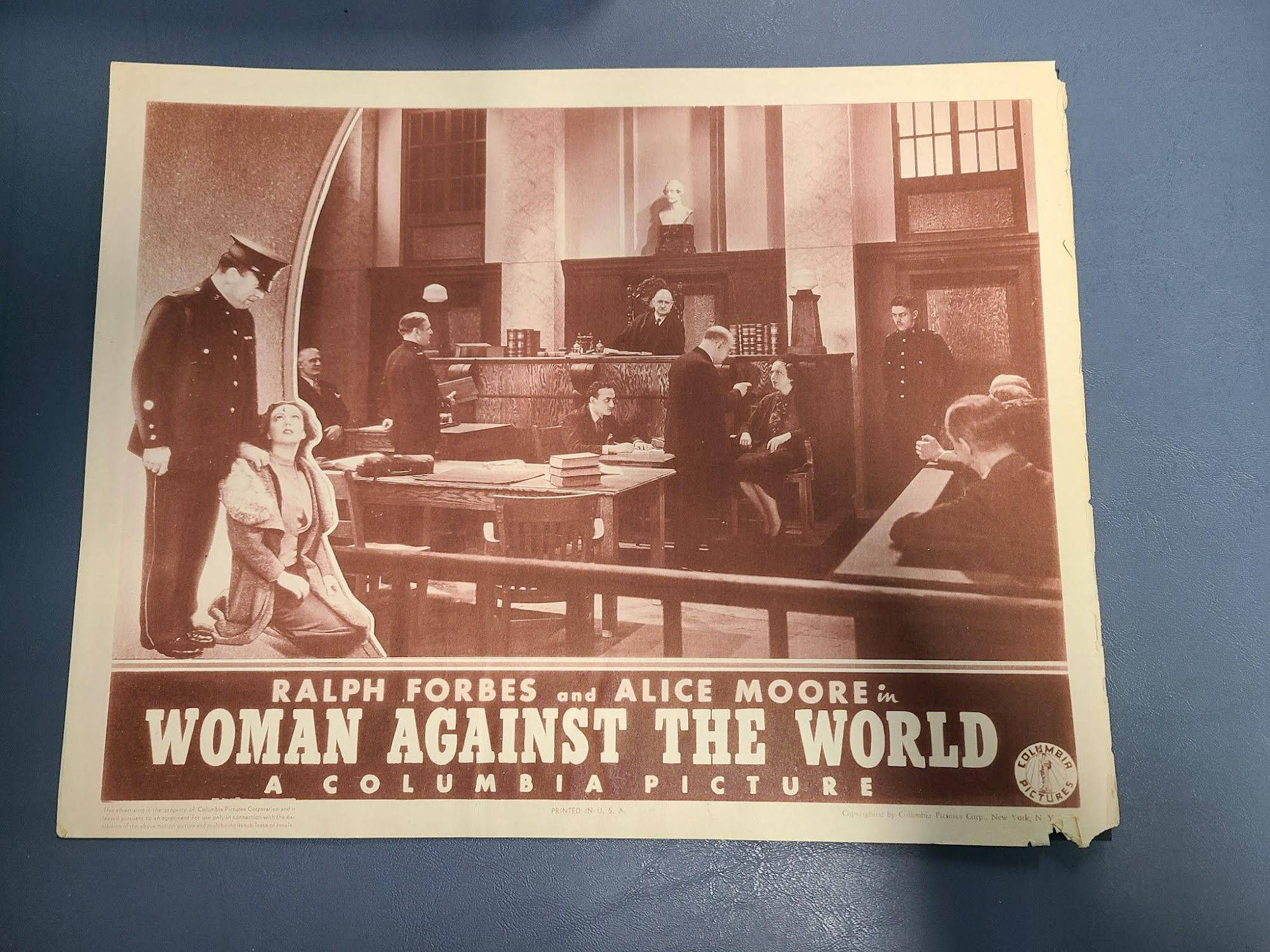 Woman Against The World 1937 General Lobby Cards