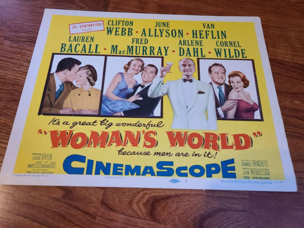 Woman's World 1954 Title Cards