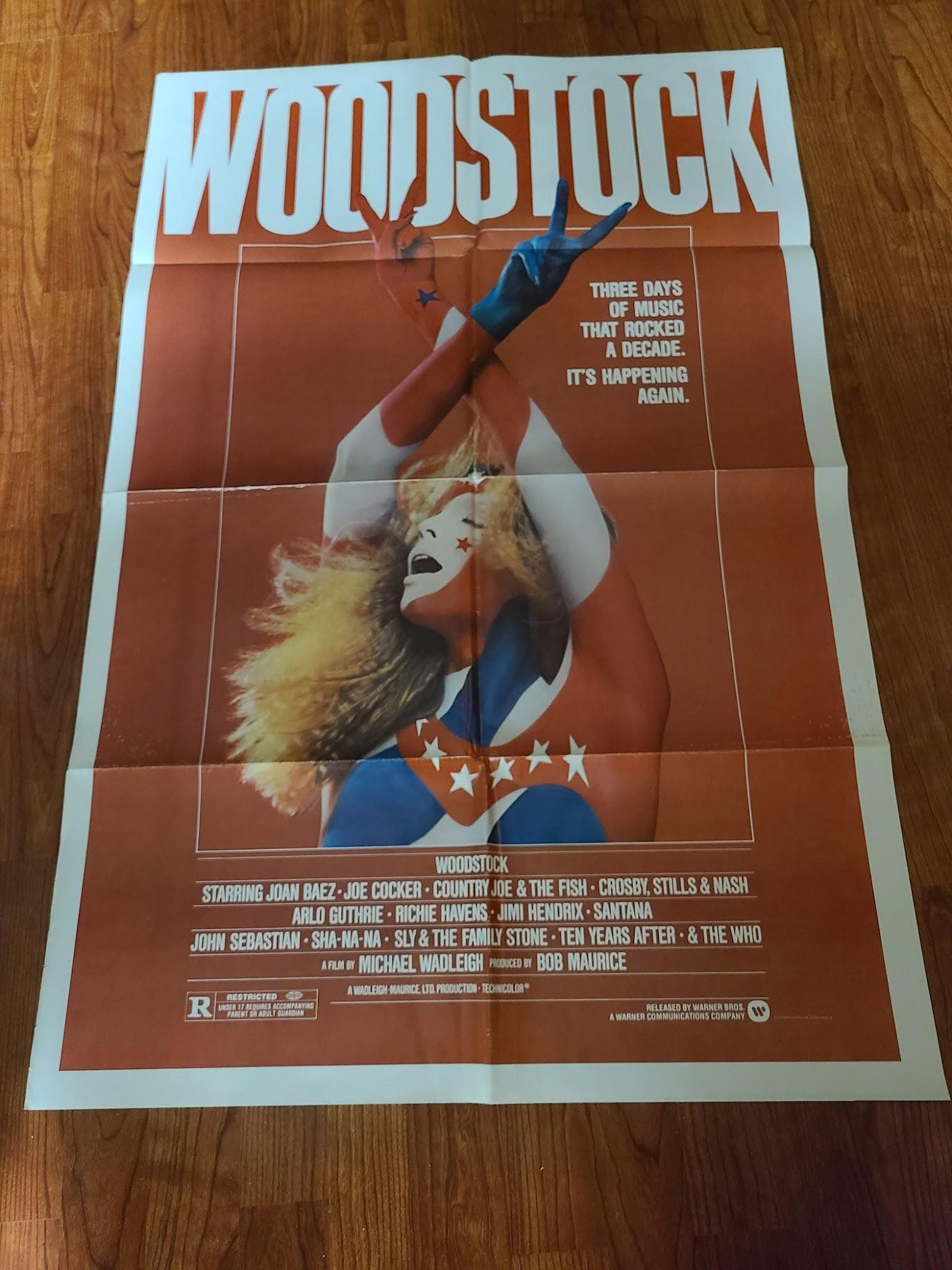 Woodstock 1970 1 Sheets/US
